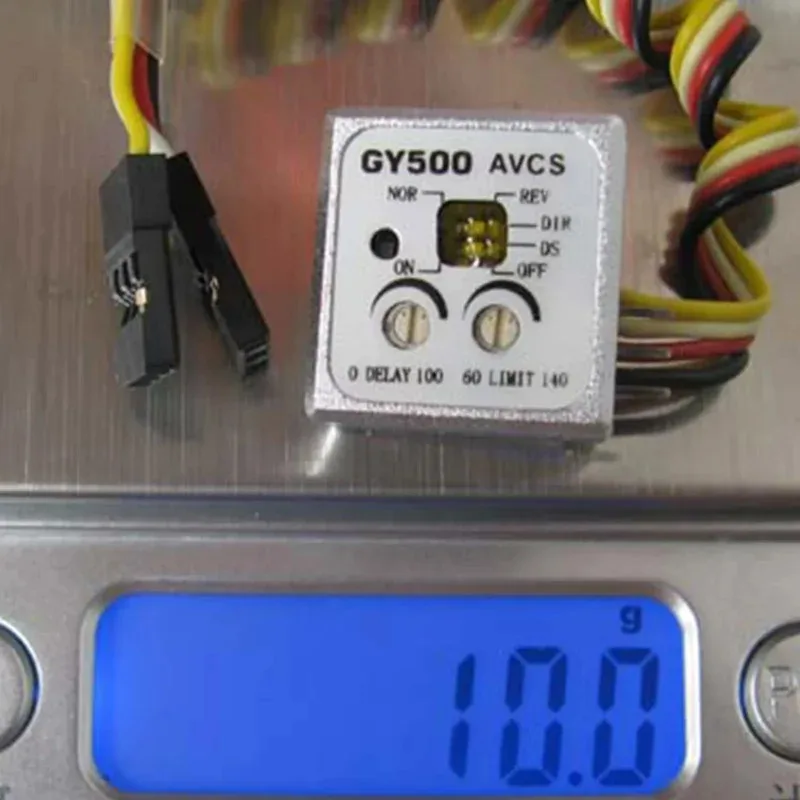 Gyroskop GY500 AVCS pro RC vrtulník 450/500 - Stabilizátor ocasu