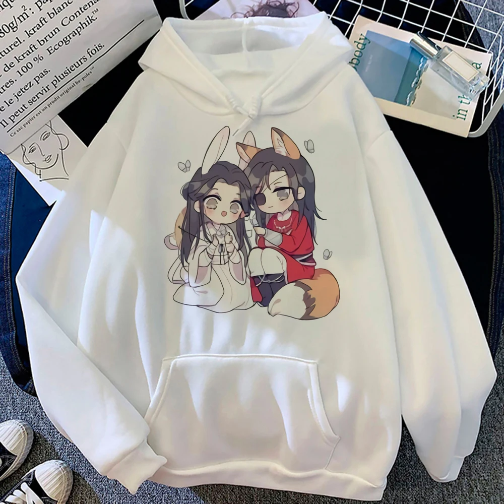 

Tian Guan Ci Fu Tgcf hoodies women anime long sleeve top anime y2k aesthetic pulls women streetwear Pullover