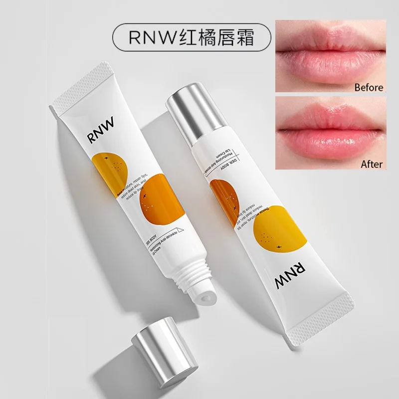 

RNW Lip Cream Lip Balm Moisturising Lip Mask Lighten Lip Lines LipCare Anti Aging Anti-drying Lipstick Winter Makeup Rare Beauty