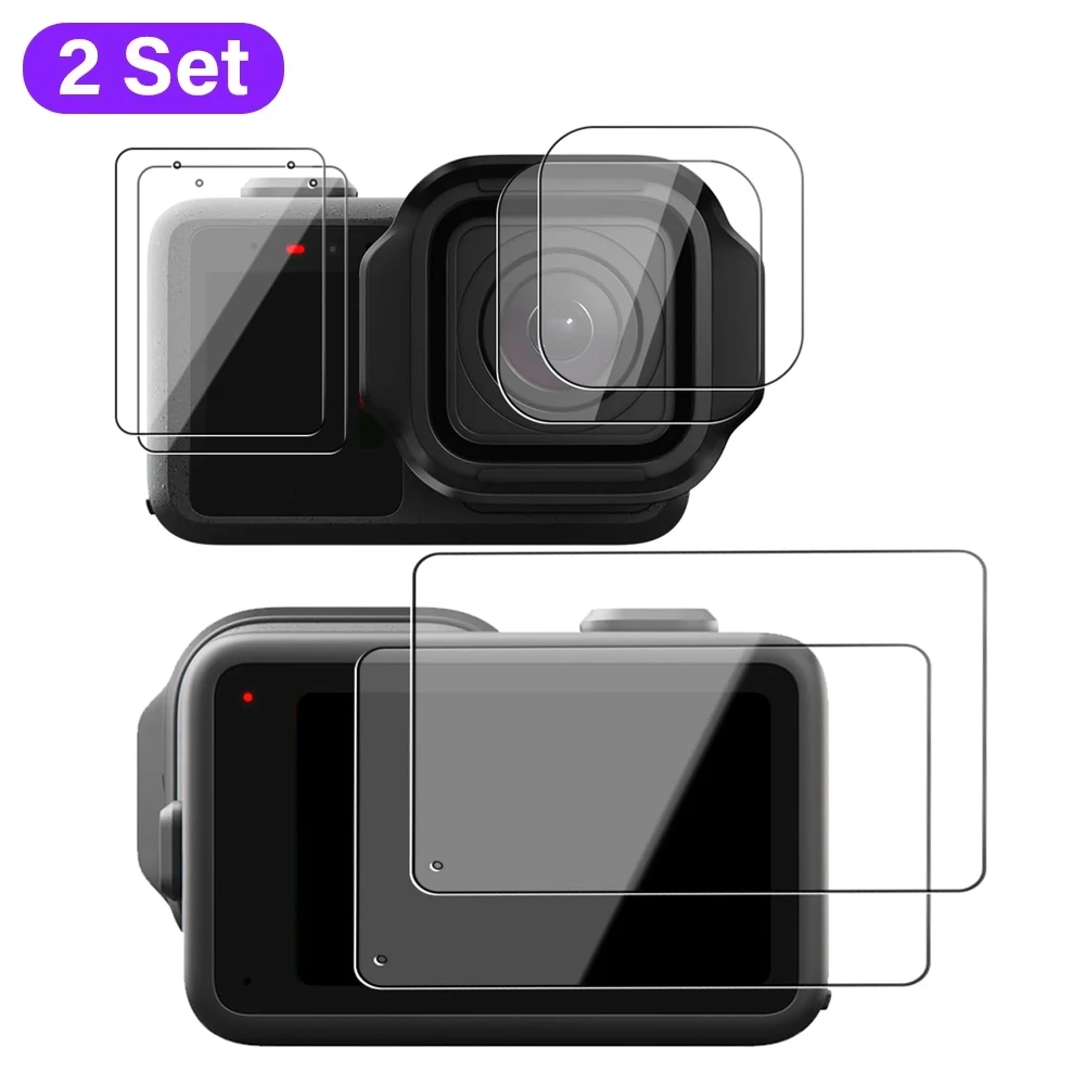 Ultra HD Anti-Scratch Screen & Lens Protector with HD Clarity Tempered Glass