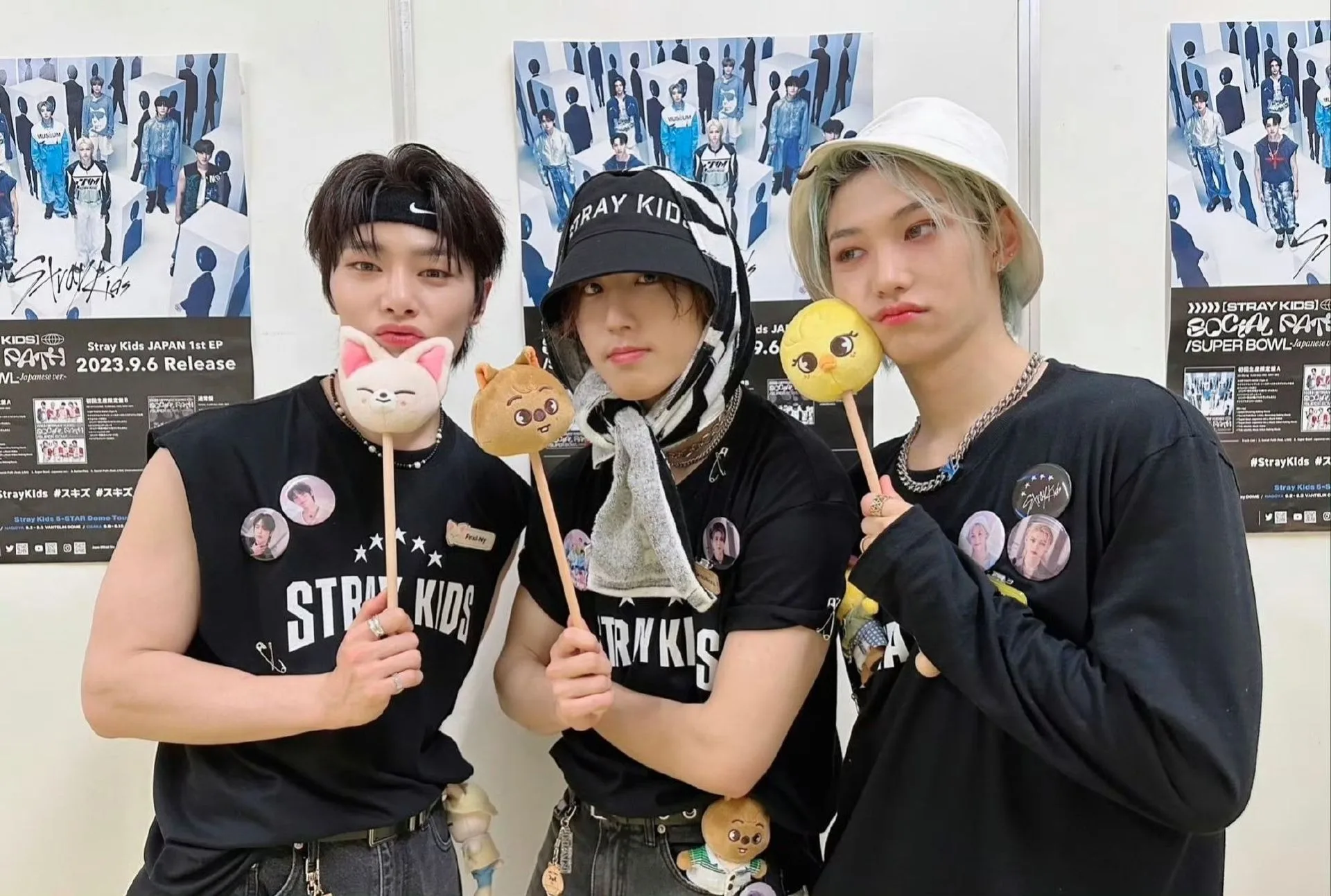 StrayKids 肩と首のマッサージスティックぬいぐるみハンマー SKZOO