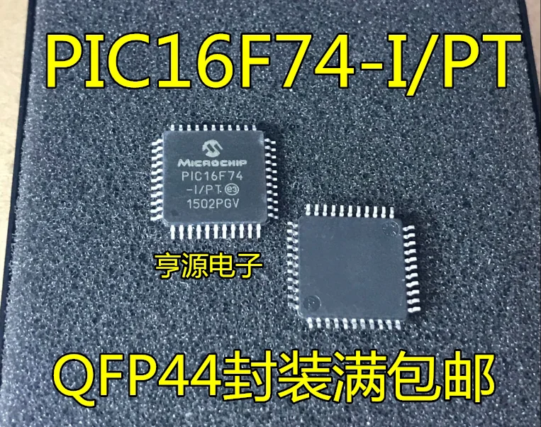 

Микроконтроллер 10 шт., новинка, QFP44 PIC16F74