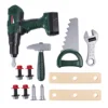 Creative Children Simulation Repair Tool Set Pretend Play Toy Electric drill Home Garden Tool sets play house toy kids boy gift 2