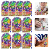 10 Pcs Pinball Machine Pachinko Child Children’s Toys Desktop Kids 10X68X05CM Plastic Table Game 2