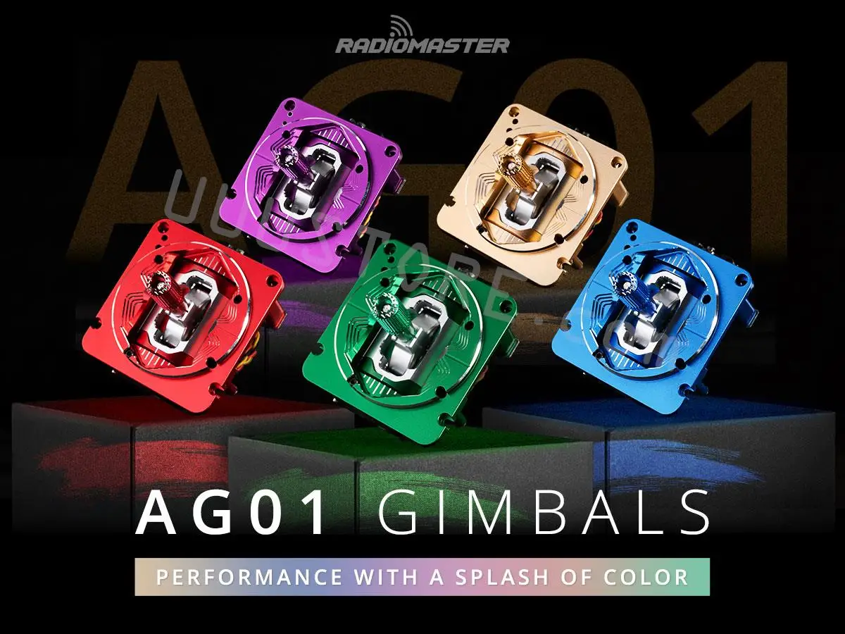 

2 шт./комплект, гиростабилизатор заслонки RadioMaster TX16S CNC AG01 для серии TX16S MKII