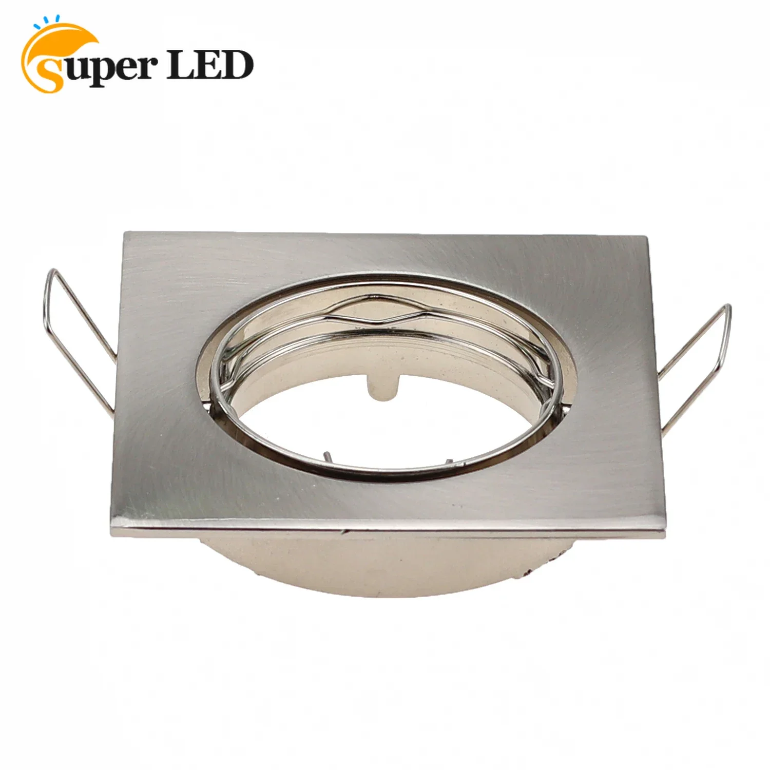 Recessed Downlights Frame Round Fixture Holders Adjustable Cutout 70mm for MR16 GU10 Bulb Holder Light