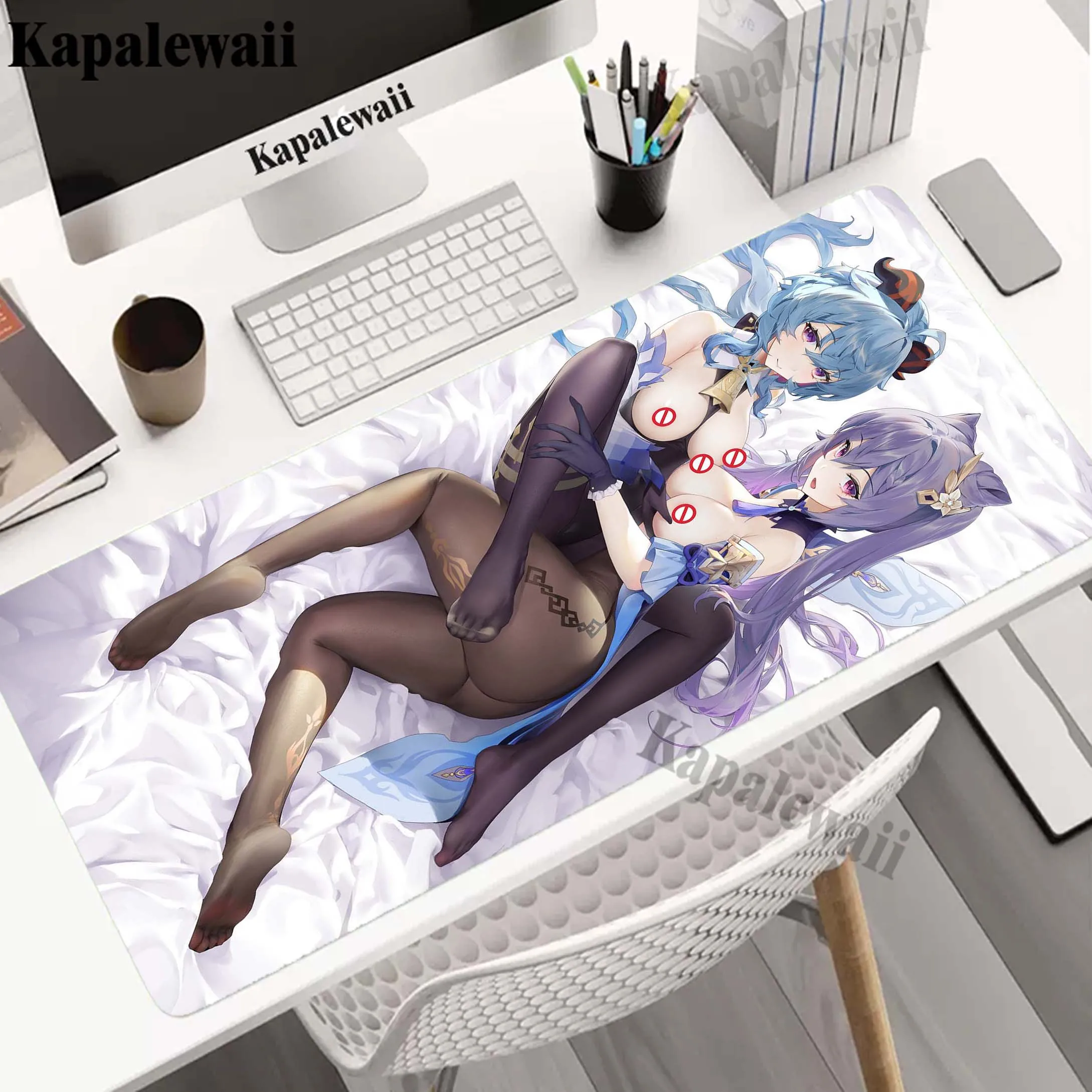 

Sexy girl Gaming Mouse Pad Large Gamer Mousepad Rubber Keyboard Pads Anti-slip Soft Pad 40x90cm Computer Desk Mat XXL Mouse Mat