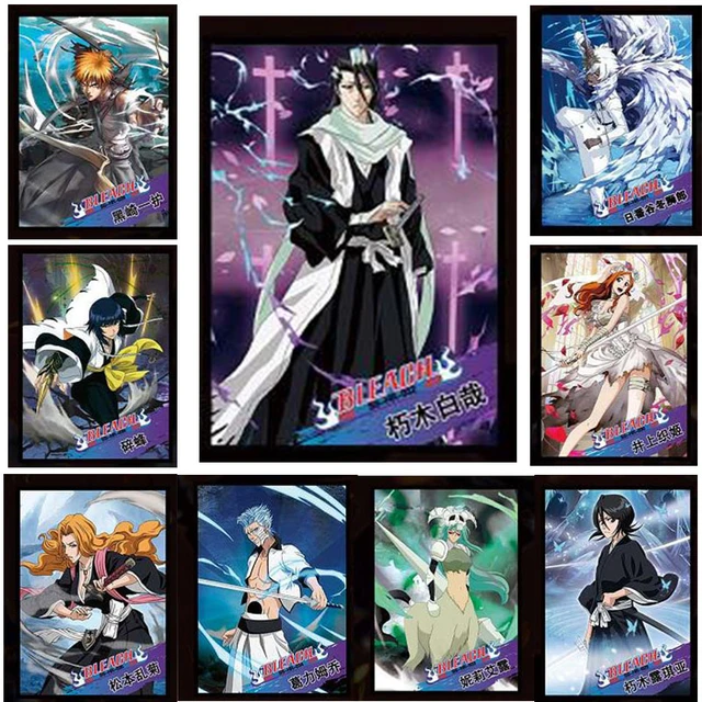 Personagens Anime Bleach Card, TCG Card Games, Cosplay Jogo de Tabuleiro,  Coleção Cartões, Brinquedos Presente, Original