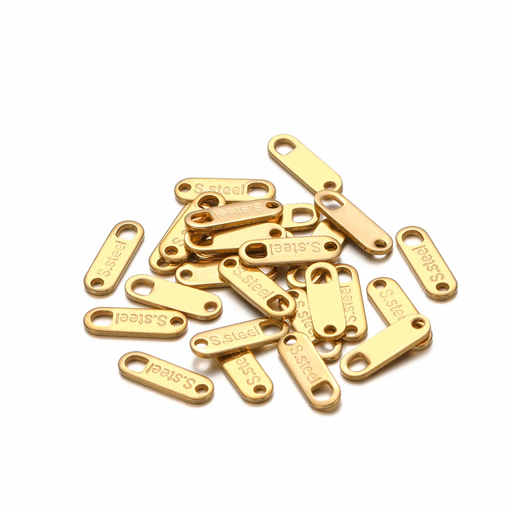 Karabinerverschlüsse aus Edelstahl, Verlängerungsketten, Verbindungsstück, Biegeringe, Verbinder für Armbänder, Halsketten, DIY-Schmuckherstellung – Detail 5