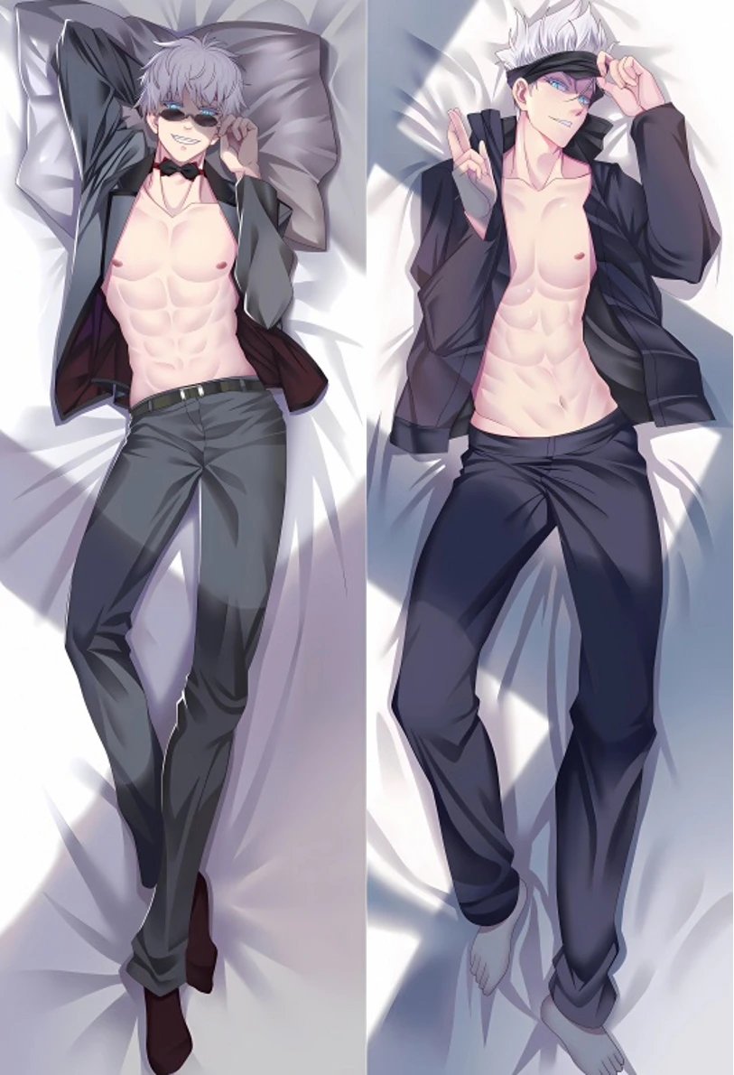 Anime Ornament Anime Satoru Gojo Dakimakura Pillow Case Cosplay Hugging Body Cartoon Accessories