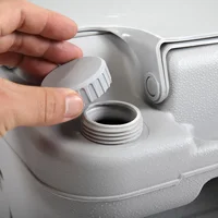 Travel Outdoor 5 Gallon Camping Portable Toilet Flush Potty 2
