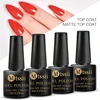 Mtssii 6ml Base And Top Coat Gel Nail Polish Matte Top 1/2/3PCS Varnishes Nail Gel Primer Soak Off Uv Gel Nail Art Gel Manicure 6