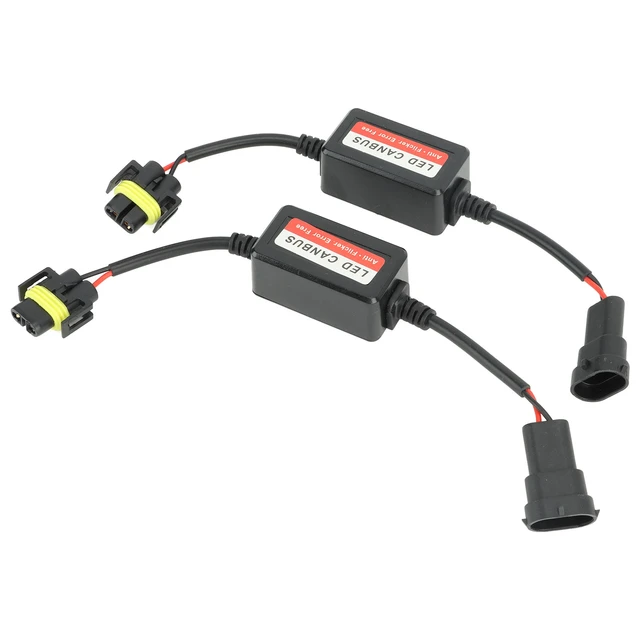 Décodeur LED voiture 2 PCS H8 H9 H11 phare Canbus sans erreur