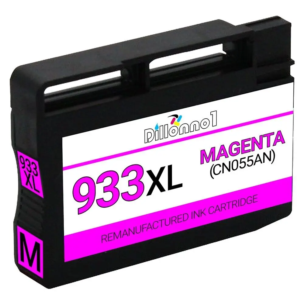 For HP 933XL Magenta Ink Cartridge For OfficeJet 6100 6600 6700 w/ NEW CHIP