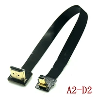 D2 FPV 90 Degree Adapter FPC Ribbon Flat HDMI-compatible Pitch 20pin For Mini Micro HD HDTV TV Camera Multicopter Photography - Image 6