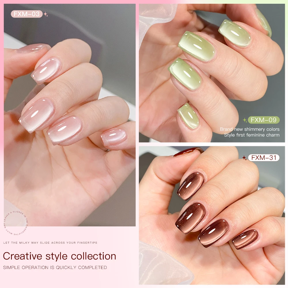 36 Colors Cat Eye Magnetic Gel Nail Polish 15ml Full Coverage Semi Permanent Nail Manicure Varnish Gel
