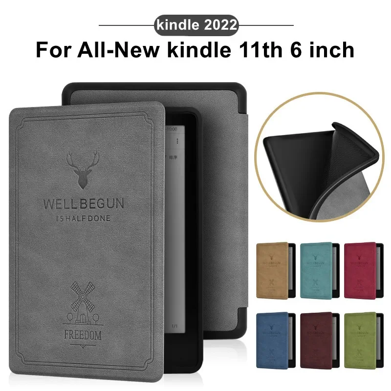 Kindle para All-new Kindle 11th 2023 Release Polegada C2v2l3 Auto Dormir Wake 11 Cases Geração Capa Case