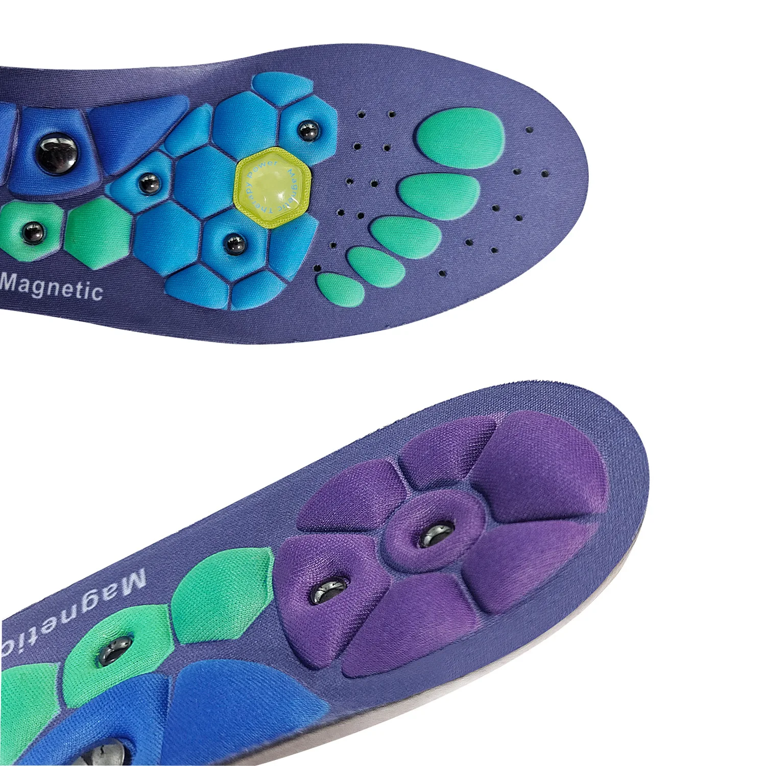 Medical Magnetic Therapy Sports Insoles Massage Foot Weight Loss Slimming Acupressure Insole Anti-fatigue Health Care Shoe Pads