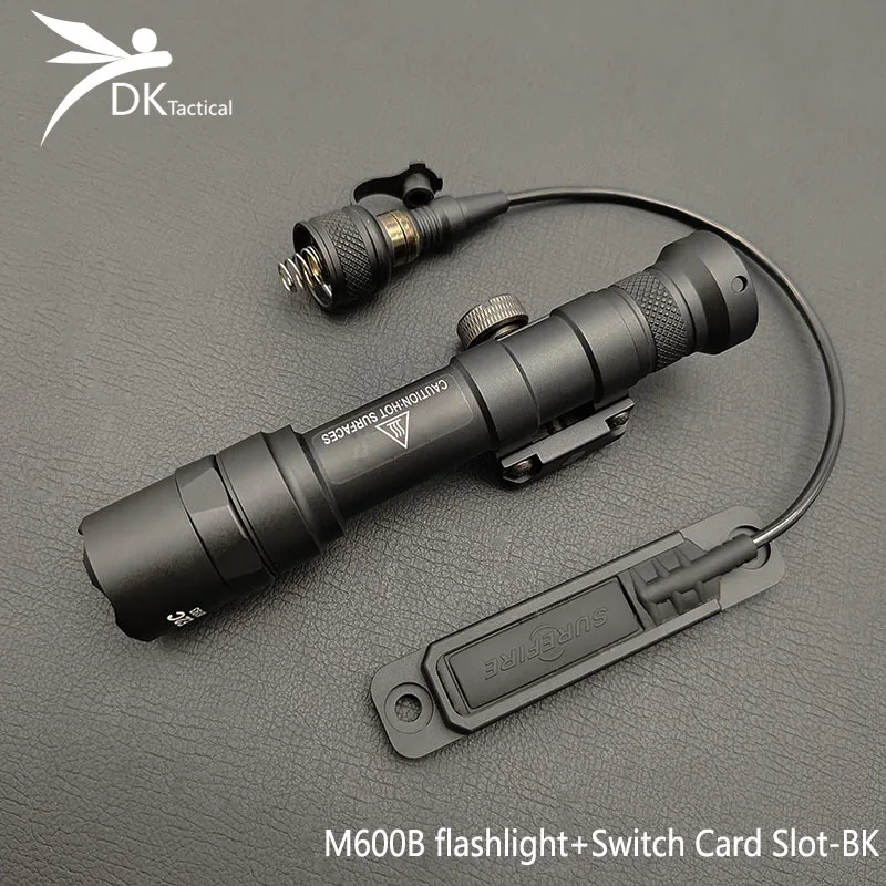 

Surefir Outdoors Hunting Light M300 M600 M600B Airsoft Weapon Light And CNC Pocket Panel Slot Fit MLOK 20MM Rail Scout Light Set