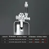 Aquarium CO2 Generator system Kit Stainless Steel CO2 Cylinder Generator System Carbon Dioxide Reactor Kit For Plant Fish 6