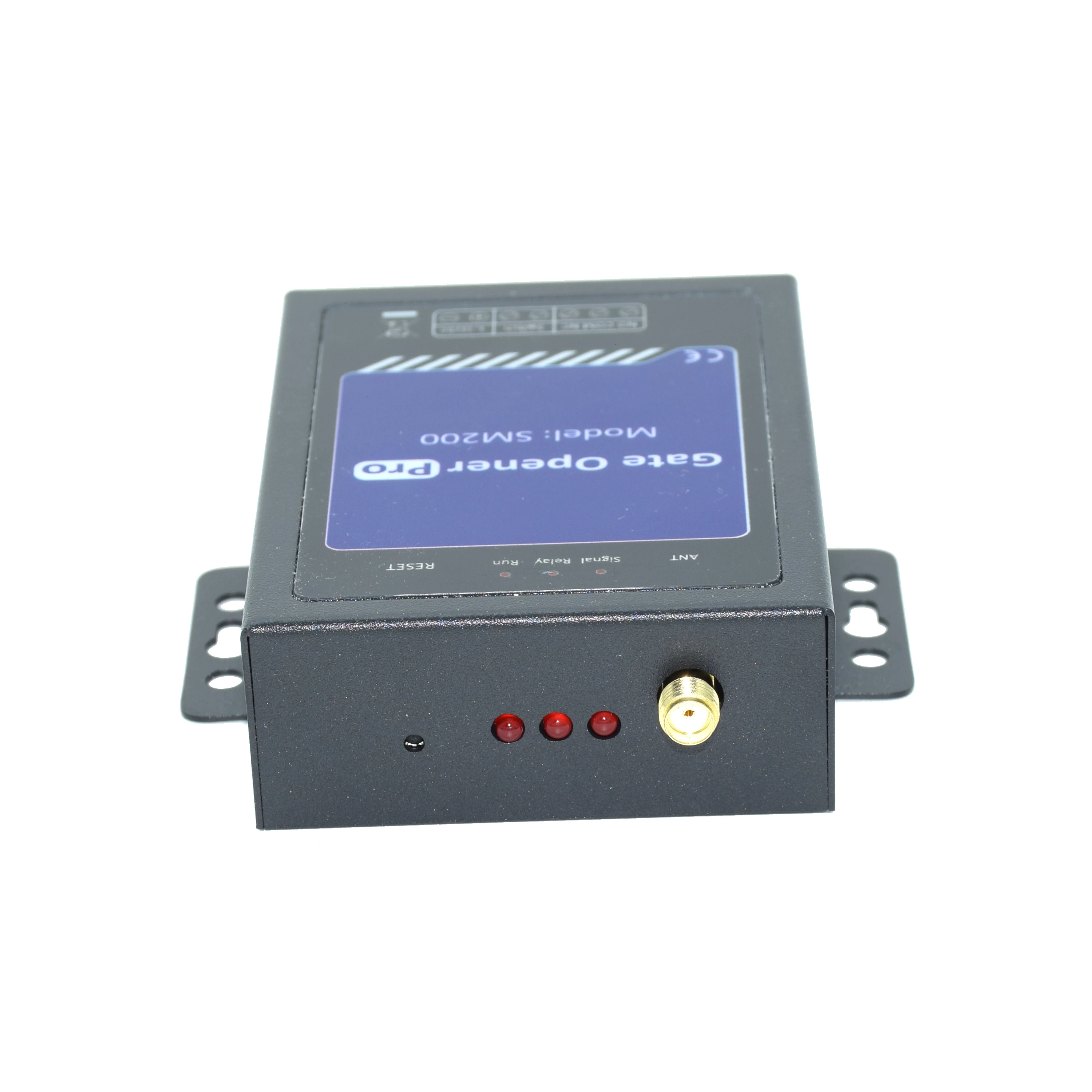 GSM 4G LTE SMS 통화 원격 제어 스마트 게이트 개폐기 SM200 ON/OFF 릴레이 (3m 길이 흡착 안테나 포함)