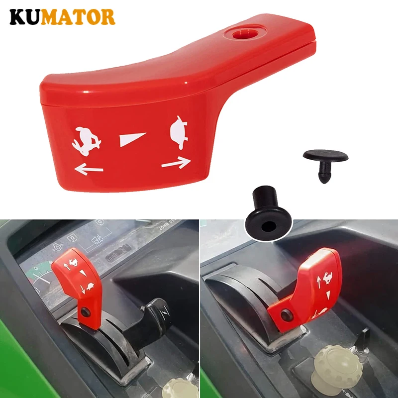 For John Deere AM128388 Throttle Control Knob & Hardware Kit 425 445 455 Lawn Garden Tractors Replace M113847 M139471 M139472
