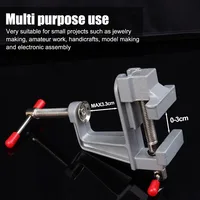 Vise Fixing Clip Screw Type Workbench Vise Flat Table Clip Pliers Multi-functional Toggle Clamp DIY Craft Mold Fixed Repair Tool 2
