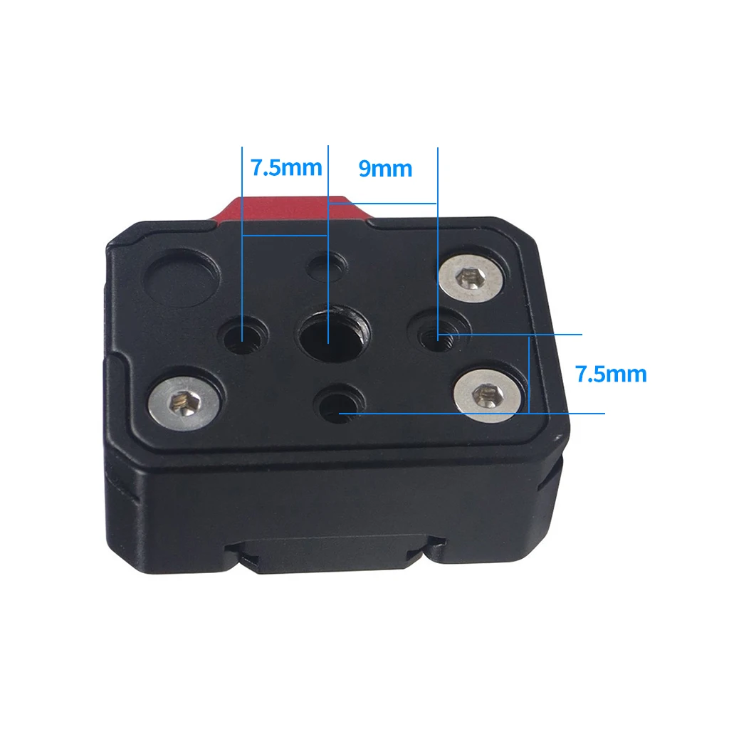 Quick Release Mount Plate Board Anti-shake Clamp V Port for GoPro13 Insta360 DJI