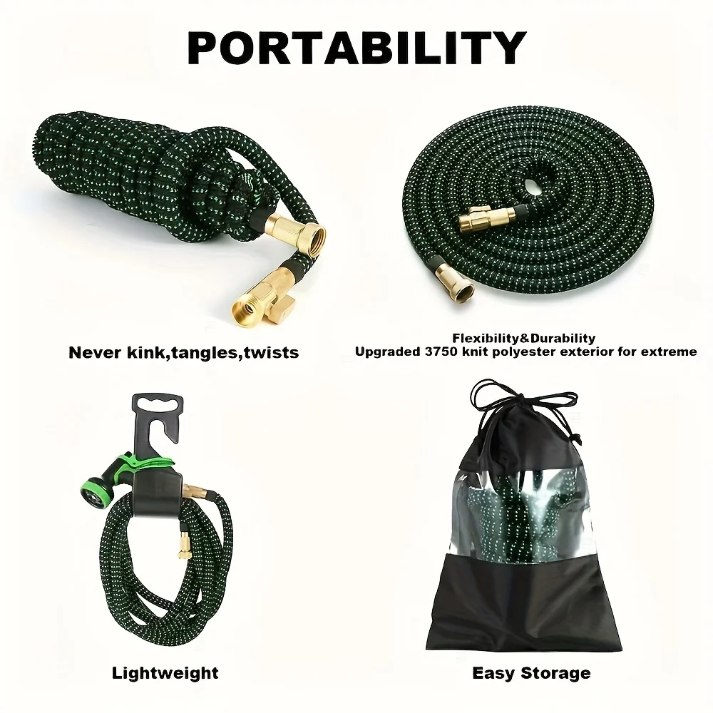 Expandable Magic Garden Hose Set High Pressure