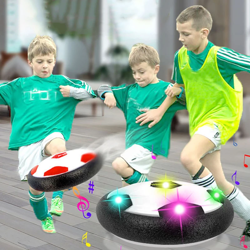 

Hover Soccer Ball Boy Toys Light Up LED Soccer Ball Toys Floating Football Indoor Play Children Sport Toys Outdoor Game For Kids