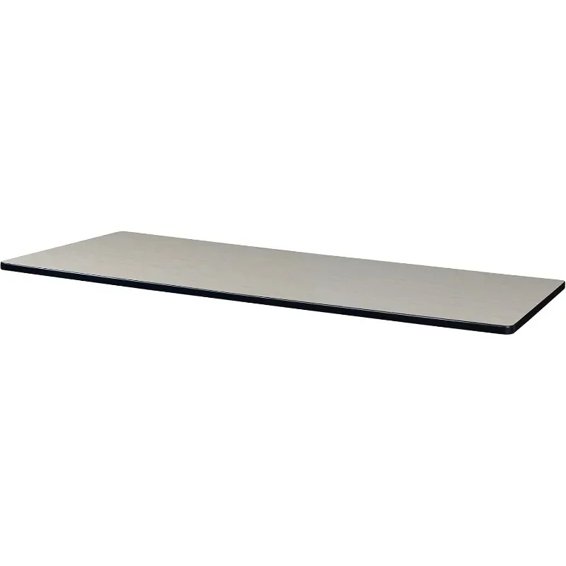 Rectangular Standard Table Top, Laminates are Scratch, Stain and Scald rRsistant,72 x 30, Cherry/Maple 2