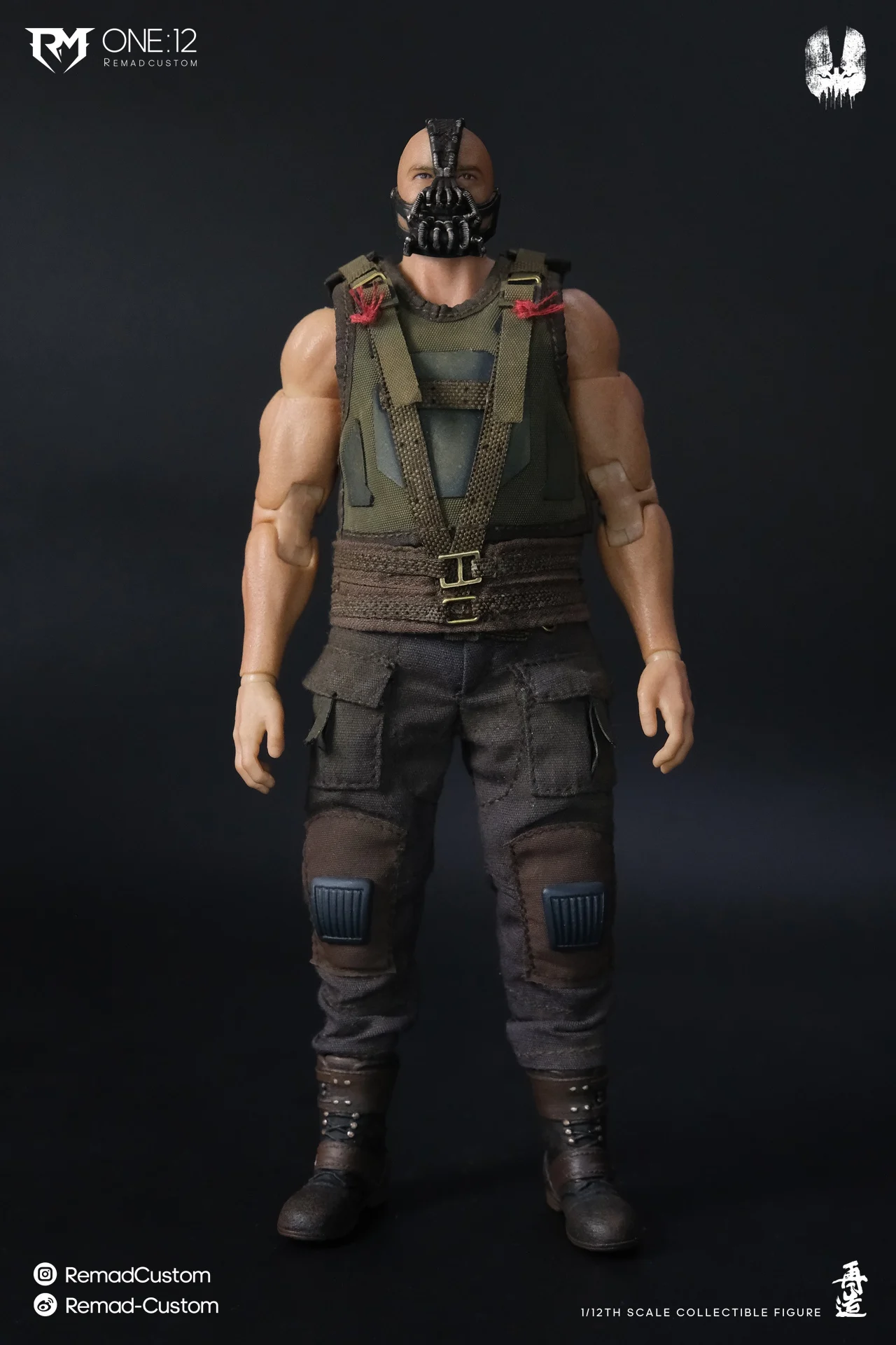 Remad Custom 1/12 ベイン　BANE フィギュア　最終値下げ Remad Custom 1/12 ベイン BANE フィギュア 最終値下げ - メルカリ