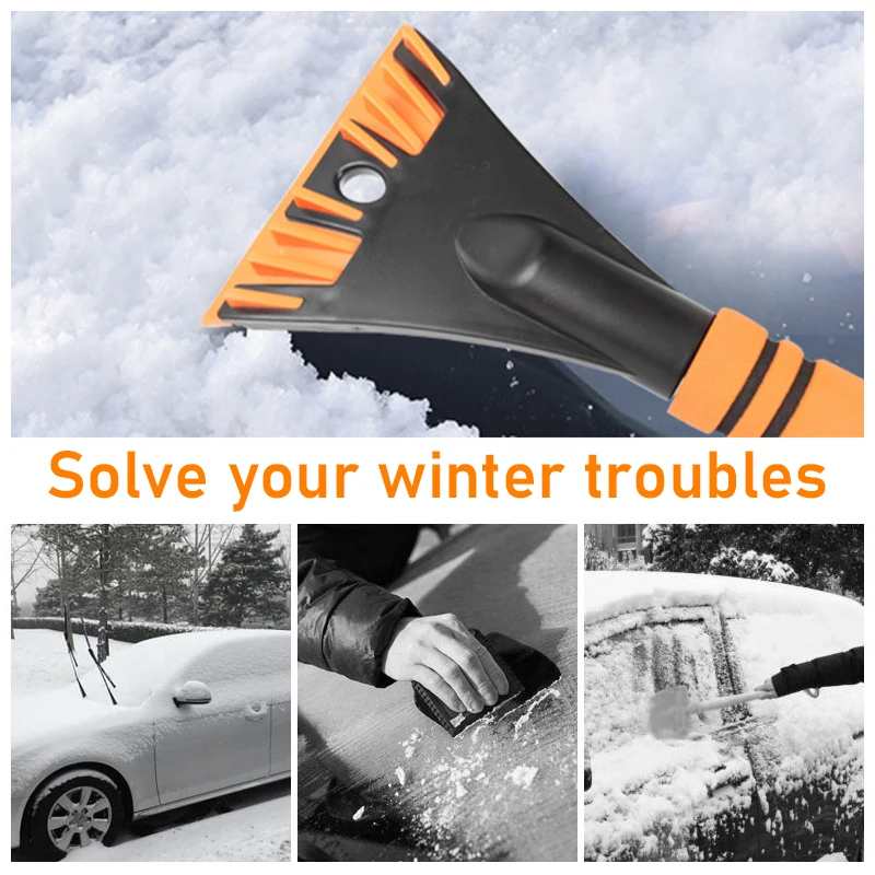 Cleaning Tools Brush Snow From Car Multifunctional Shovel Winter Accessories Windshield Wash Maintenance Automobiles Parts