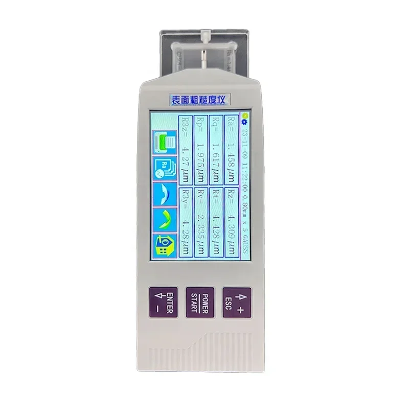 NDT160 Portable Surface Roughness Tester With Touch Screen And Bluetooth Printer 2