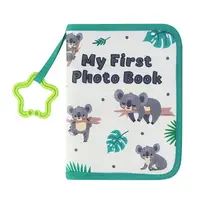 Baby Memory Book – Soft Cloth Photo Album for Brain Development & Lasting Memories