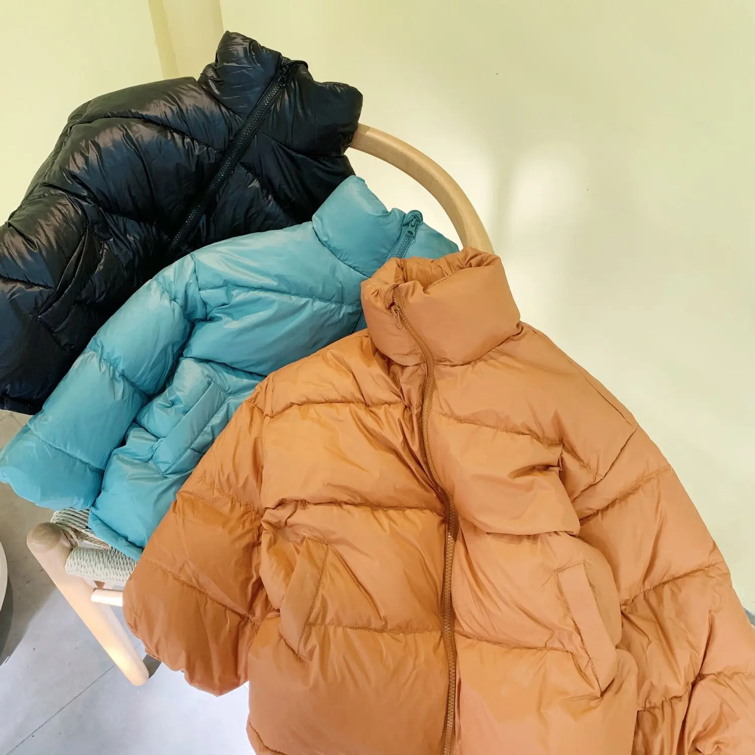 2022 New Winter Down Jacket, Boys' Light Thick Coat, Boys' Windproof