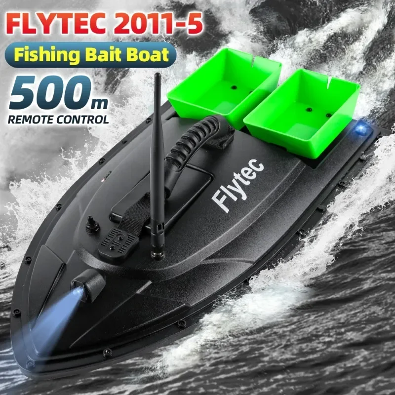 Bateau à appâts pour la pêche en mer avec télécommande, GPS RC, détecteur de poisson, télécommande à écran tactile, 8kg de charge, 600m