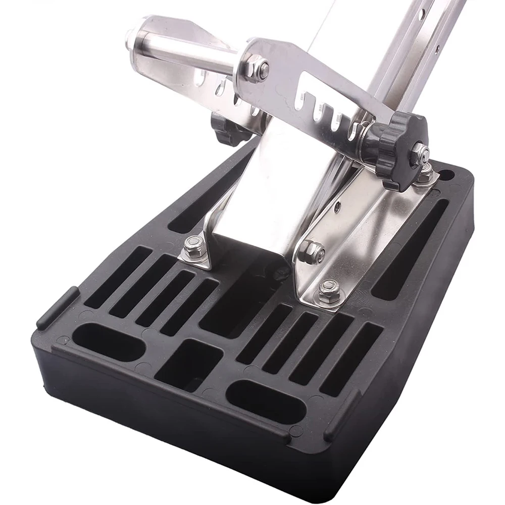 Marine Outboard Motor Mount Bracket Heavy Duty Aluminium Auxiliary Boat Up to 20hp Hardware Dropshipping Boat Accessories