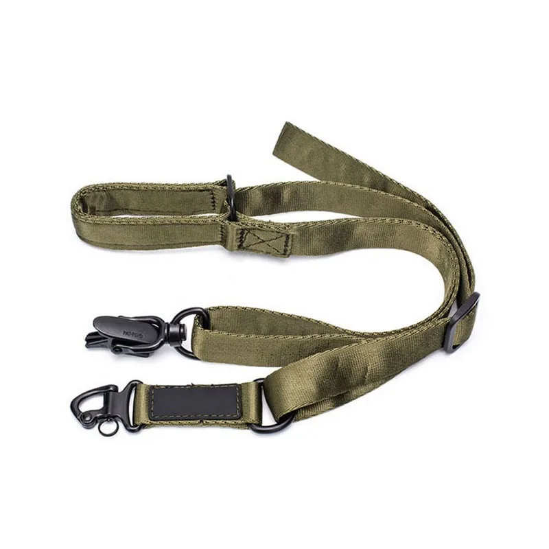 Adjustable Tactical Sling - Secure Single-Point Safety Strap with Hook