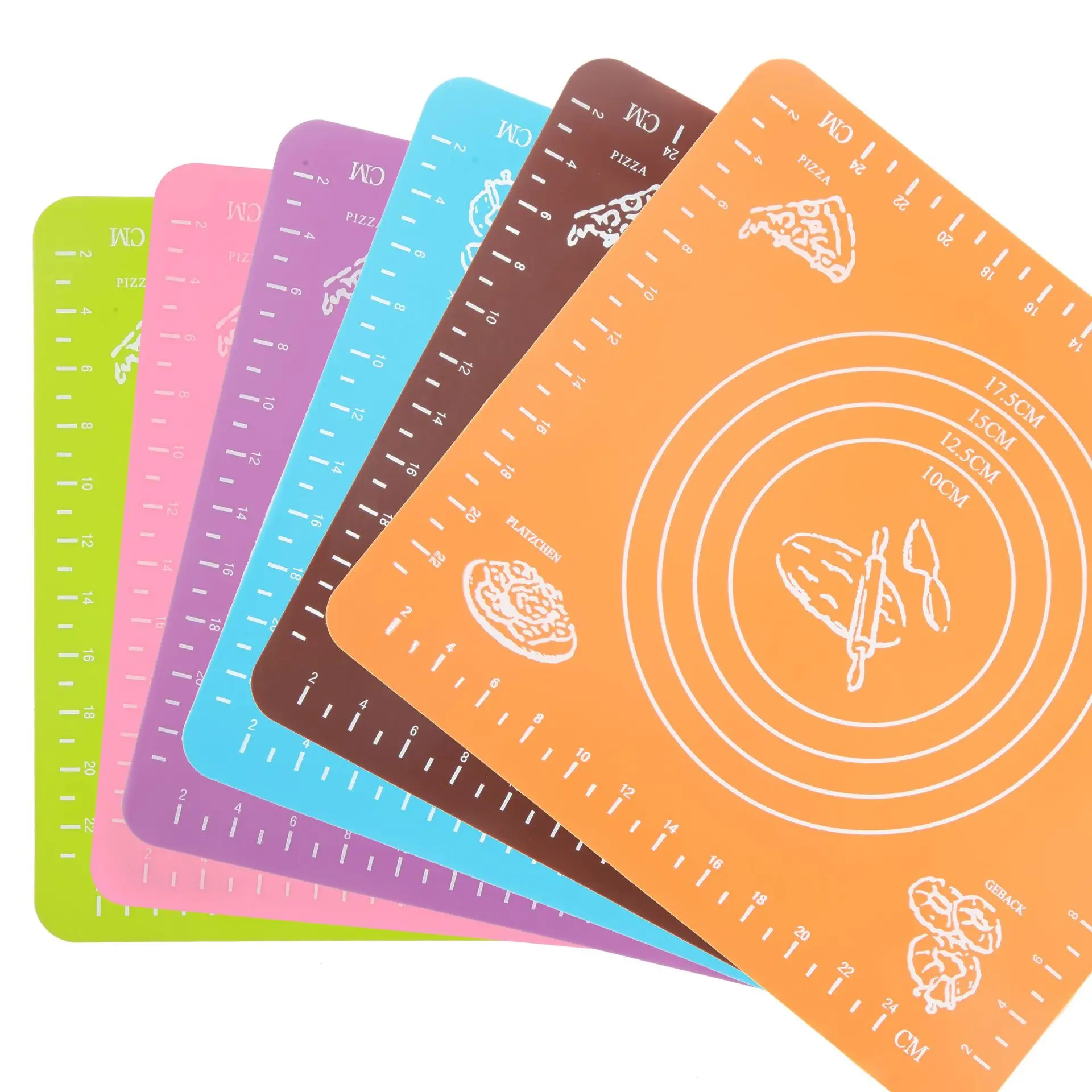 Kneading Dough Mat Silicone Baking Mat Pizza Dough Maker Pastry Kitchen Cooking Gadgets Bakeware Table Mat Pad Baking Sheet 1