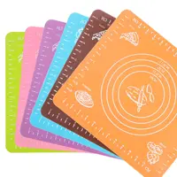 Kneading Dough Mat Silicone Baking Mat Pizza Dough Maker Pastry Kitchen Cooking Gadgets Bakeware Table Mat Pad Baking Sheet 1