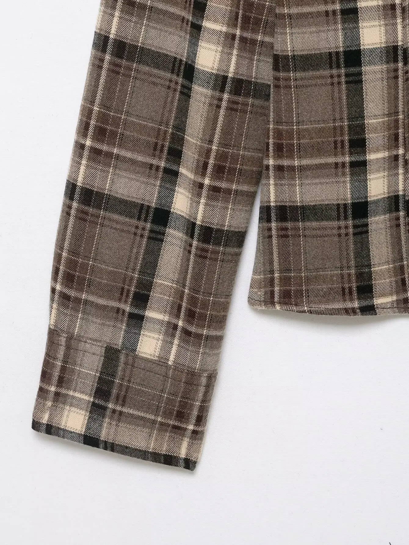 Women Casual Plaid Shirt Spring Autumn New Female Chic Full Sleeve Slim Fit Single Breasted Blouses Lady Daily OL Street Shirts