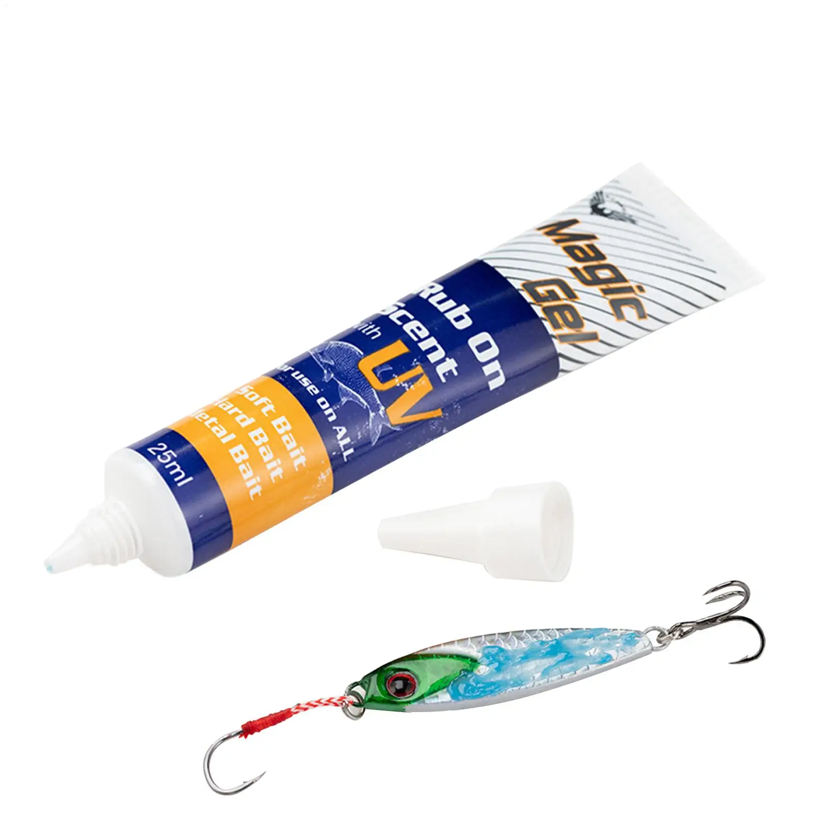 Berkley PowerBait MaxScent – Leurre Souple Creature Hawg 4 Pouces (8 Pièces) – Tache Noire Bleue