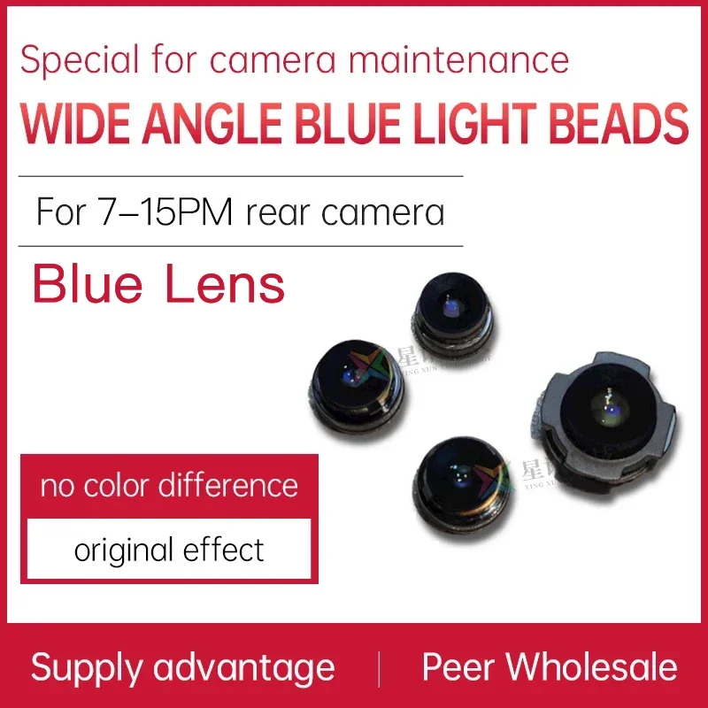 BackCameraBlueLensforiPhone7G15ProMaxRearCameraRepairReplacementPartWideAngle