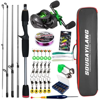 Sougayilang Baitcasting Fishing Rod and Reel 1