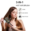 LISAPRO Elegant Black Golden Hot Air Brush 2.0  One Step Hair Dryer Brush and Styler Volumizer Multifunctional Blow Dryer Brush 3