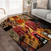 Rock Singer A-AC D-DC Band Room Mats Retro Multiple Choice Living Room Kitchen Rug Non-Slip Welcome Rug 5