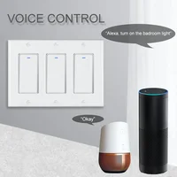 Tuya Smart Life WiFi Timer Light Switch Wall Button Pusher On Off 220V Wireless US AU Standard 2 3 4 Gang Two Way Remote Control - Image 3
