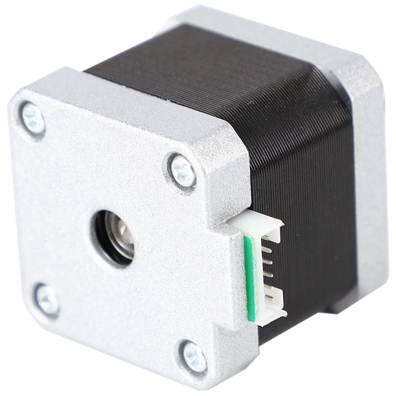 Nema 17 스텝퍼 모터 바이폴라 리드 4 개, 34mm, 12V, 1.5 A, 26Ncm(36.8Oz.In) 3D 프린터 모터, 42Shd0001