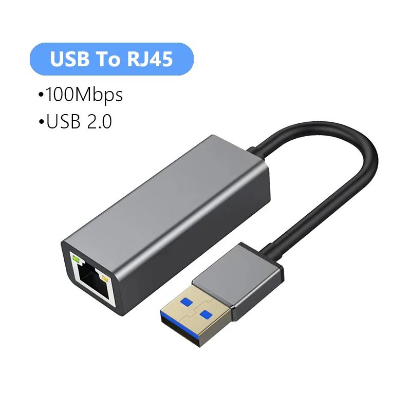 2500 Mbps USB 3.0 Tip-C RJ45 Ağ Kartı 2.5G Adaptör Gigabit Ethernet Dönüştürücü Lan Hub PC Dizüstü Bilgisayar Için Windows 8.1/10/11